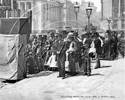 Picture of London - Waterloo Place, Punch & Judy - N2200