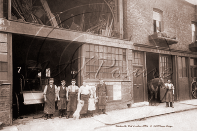 Picture of London Life - London Blacksmiths c1890s - N2374