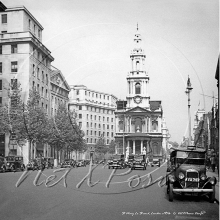 Picture of London - St Mary Le Strand c1950s - N2378