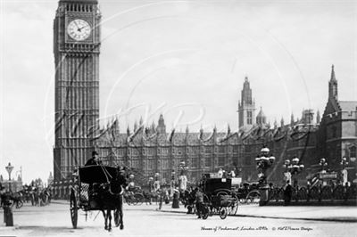 Picture of London - Houses of Parliament c1890s - N2462