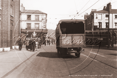 Picture of Mersey - Liverpool, St Anne St c1933 - N2017