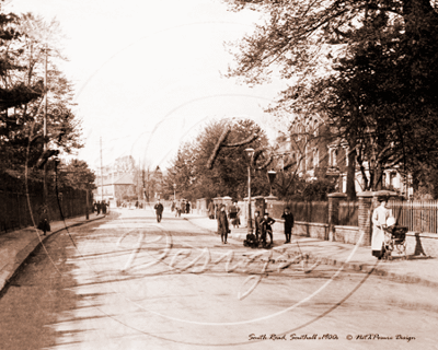Picture of Middx - Southall, South Road c1900s - N1245