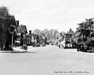 Picture of Middx - Pinner, High Street - c1930s - N1587