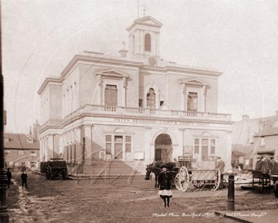 Picture of Middx - Brentford, Market Place c1900s - N1796