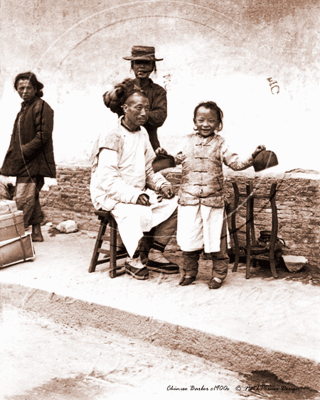 Picture of Misc - Chinese Barber c1900s - N1152