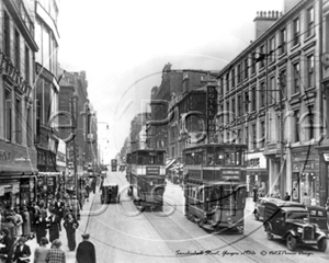Picture of Scotland - Glasgow, Sauchiehall Street c1930s - N563