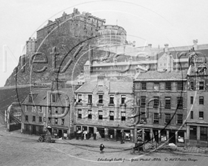 Picture of Scotland - Edinburgh Castle c1880s - N573