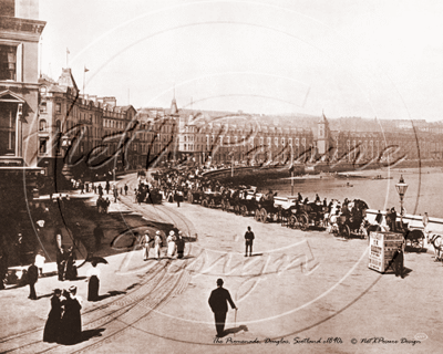 Picture of Scotland - Douglas, The Promenade c1890s - N1414