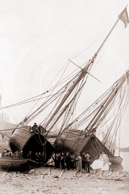 Picture of Suffolk - Lowestoft, Fishing Boats c1900s - N2240