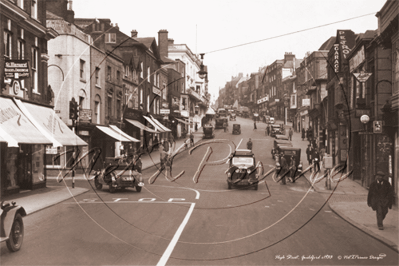 Picture of Surrey - Guildford, High Street c1933 - N2012