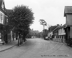 Picture of Sussex - Burwash, High Street c1930s - N1660