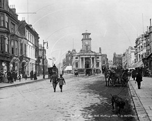 Picture of Sussex - Worthing, Town Hall c1900s - N1735