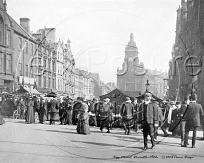 Picture of Tyne & Wear - Newcastle, Bigg Market c1900s - N662