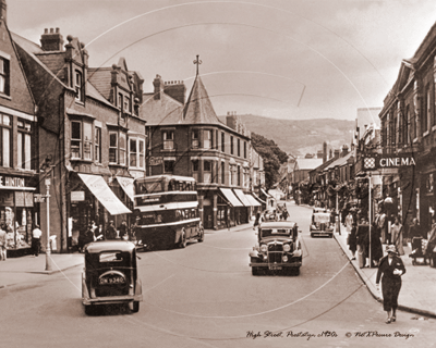 Picture of Wales - Prestatyn, High Street c1930s - N1690
