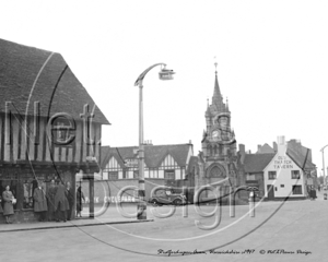 Clock Tower, Stratford-upon-Avon in Warwickshire c1947