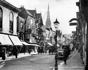 Picture of Wilts - Salisbury, High Street c1930s - N1505