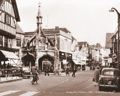 Picture of Wilts - Salisbury, Poultry Cross c1960 - N1695