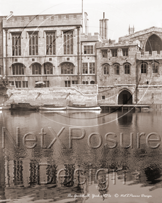 The Guildhall, York in Yorkshire c1930s