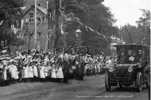 Picture of Berks - Crowthorne, Wellington College  c1909 - N2658