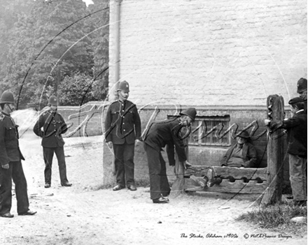 Picture of Hants - Odiham, The Stocks c1900s - N466