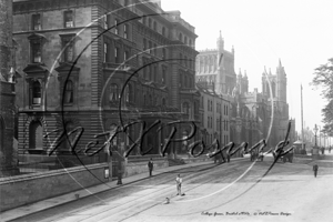 Royal Hotel now the Bristol Marriott Royal Hotel, College Green in Bristol c1900s