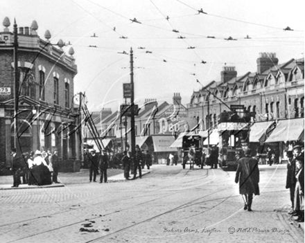 Picture of London, E - Leyton, Bakers Arms c1910s - N481