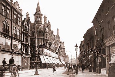 Oxford Street, Reading in Berkshire c1900s