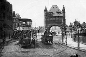 Picture of London, E - Blackwall Tunnel c1900s - N2898