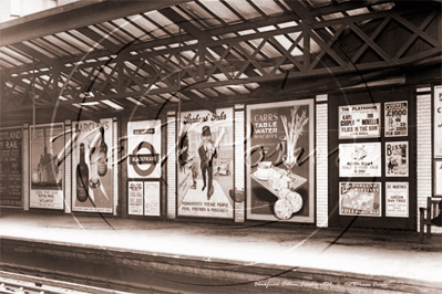 Blackfriars Train Station in London c1933