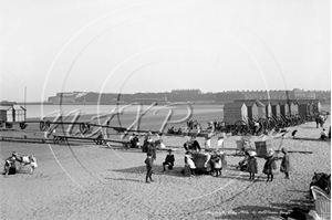 Picture of Wales - Aberystwyth Beach c1900s - N2911