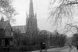 St Pauls Church, Herne Hill, Dulwich in South East London c1900s