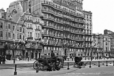 Picture of Sussex - Brighton, The Grand Hotel c1890s - N3000