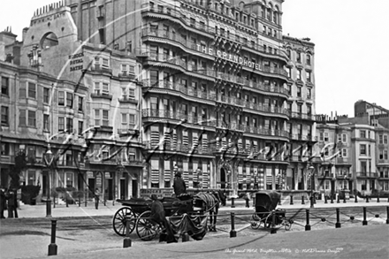 Picture of Sussex - Brighton, The Grand Hotel c1890s - N3000