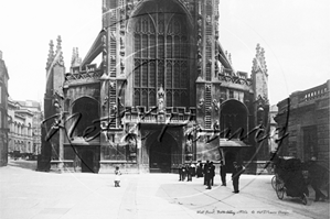 Picture of Avon - Bath, Bath Abbey, West Front c1900s - N2934