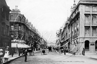 Milsom Street, Bath in Avon c1910s