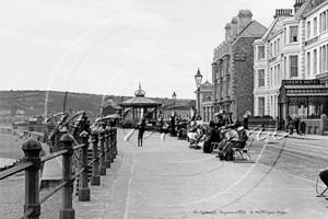 The Esplanade, Penzance in Cornwall c1900s