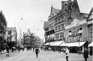 Picture of Leics - Leicester, Eastgate c1920s - N3024