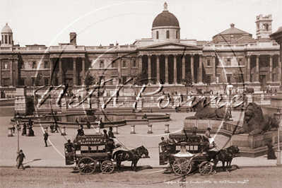 Picture of London - Trafalgar Square c1890s - N3004