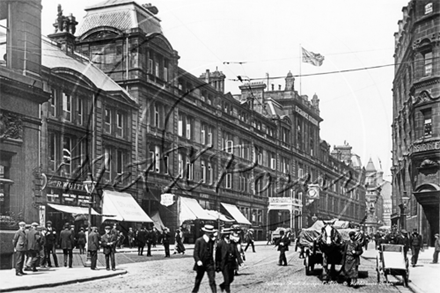 Picture of Merseyside - Liverpool, Exchange Street c1913 - N3052