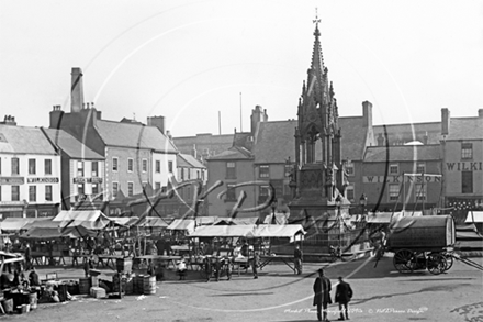 Picture of Notts - Mansfield, Market Place c1890s - N2980
