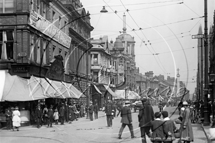 Deansgate, Bolton in Lancashire c1900s