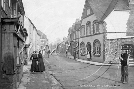 High Street, Stalbridge in Dorset c1900s