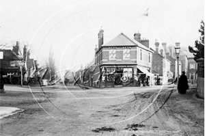Picture of Berks - Twyford, Waltham Road from The Square c1903 - N3086