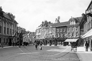 West Street, Blandford in Dorset c1900s