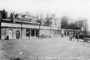 St Bartholomew Hospital in the City of London c1890s