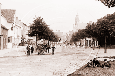 Picture of Worcs - Evesham, Vine Street c1892 - N3101