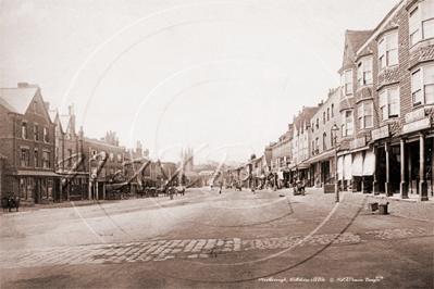 Picture of Wilts - Marlborough, High Street c1880s - N3098