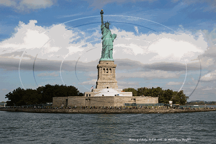 Picture of USA - New York, Statue of Liberty c2012 - U022