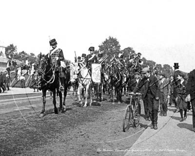 Kensington Gardens in London c1902