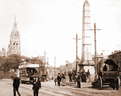 Picture of London, E - Westham, Stratford Broadway c1900s - N509